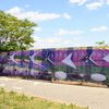 Video Shows Man Stealing Kenny Scharf Mural From East River Esplanade